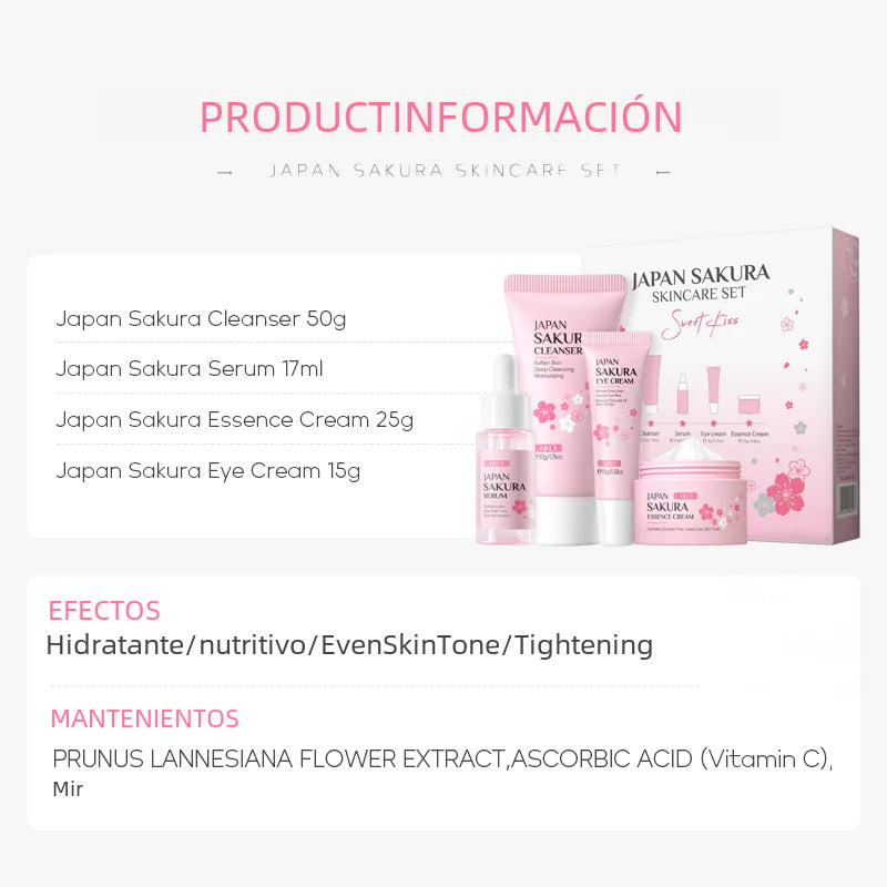 Sakura Skincare Set
