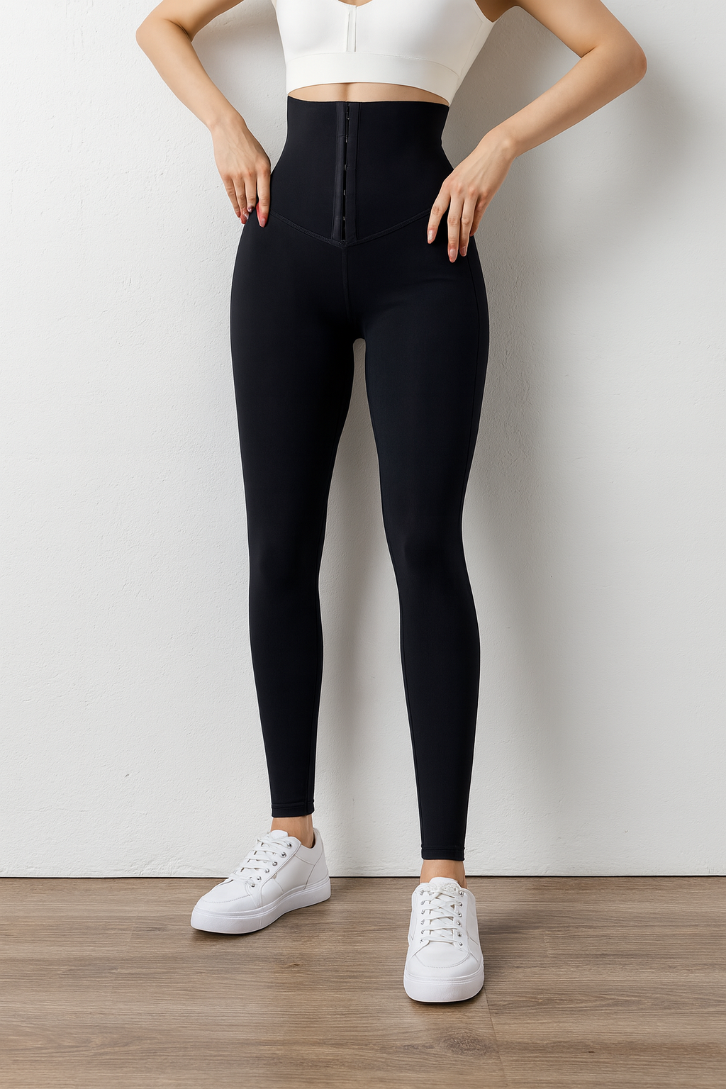 High-Waist Shaping Fitness Pants – Sculpt, Support & Enhance | PuraBellezza