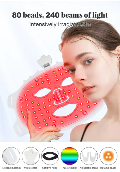 Therapy LED Mask – Colorful Photon Rejuvenation Device