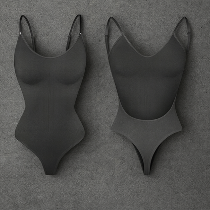 Seamless Backless Shapewear – Plus Size One-Piece