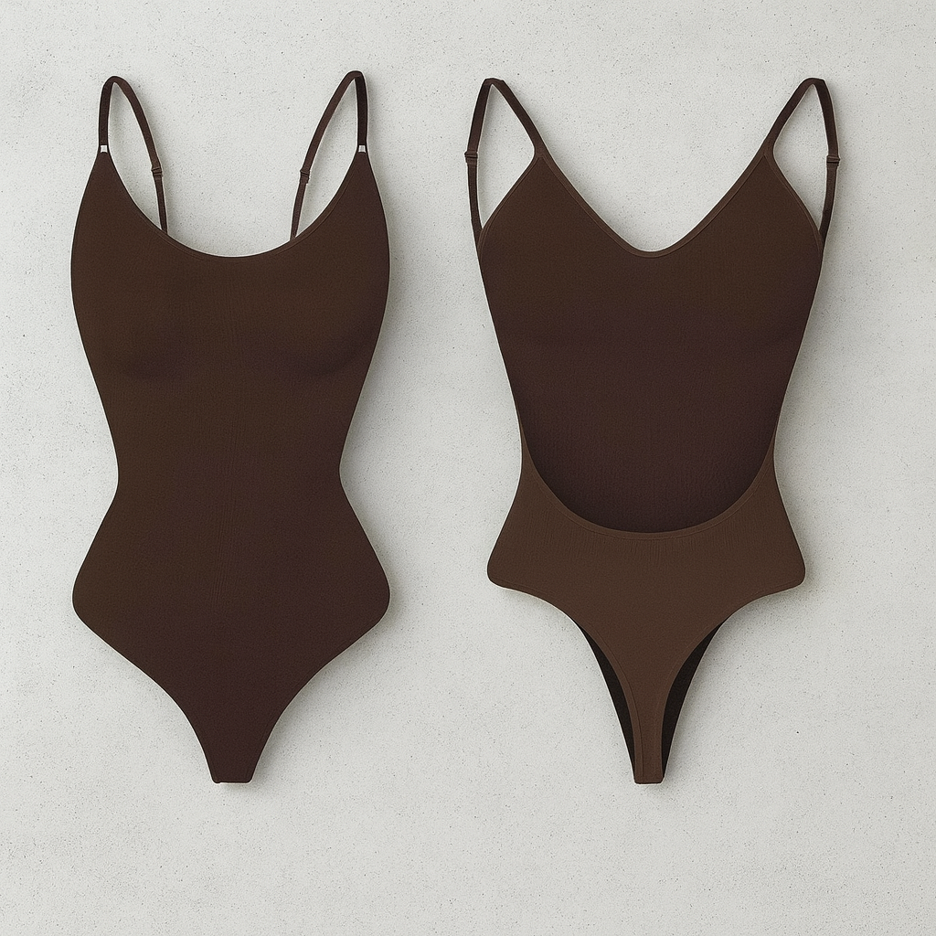 Seamless Backless Shapewear – Plus Size One-Piece
