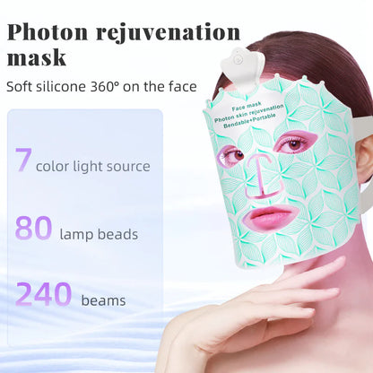 Therapy LED Mask – Colorful Photon Rejuvenation Device