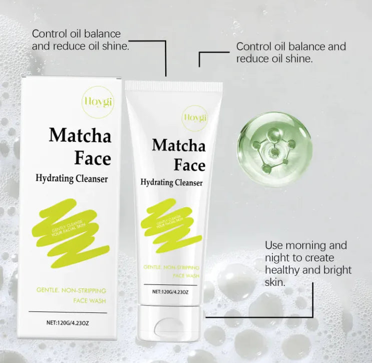 Matcha Moisturizing Facial Cleanser – 120g