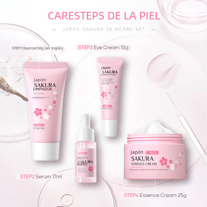 Japanese Sakura Skincare Set - 4 Pieces