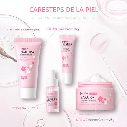 Japanese Sakura Skincare Set - 4 Pieces