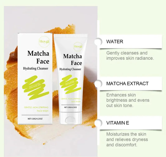 Matcha Moisturizing Facial Cleanser – 120g
